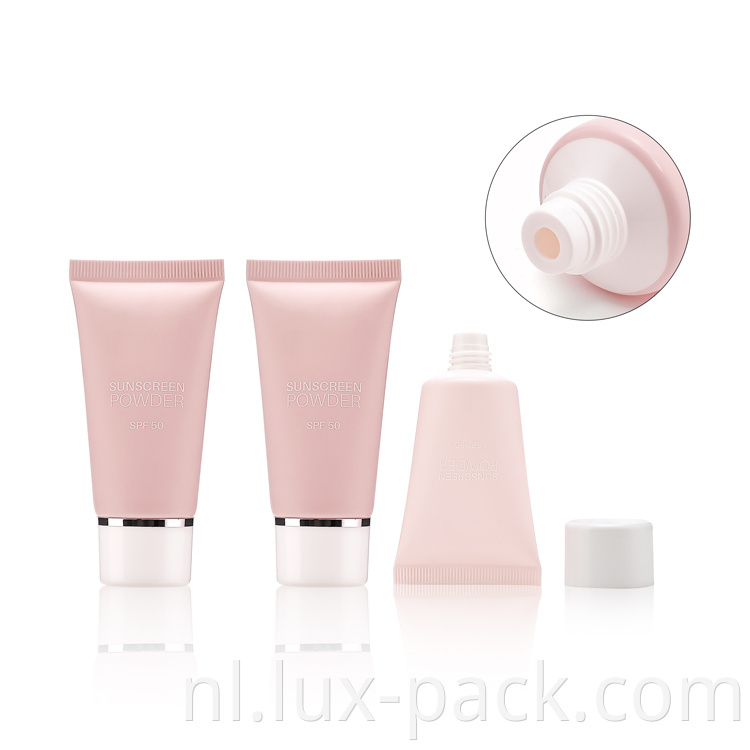 Lege plastic reis cosmetische zachte buizen container flip top handlotion kneep buizen
